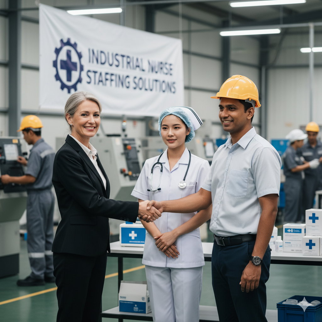 บริการจัดหาพยาบาลวิชาชีพประจำโรงงาน